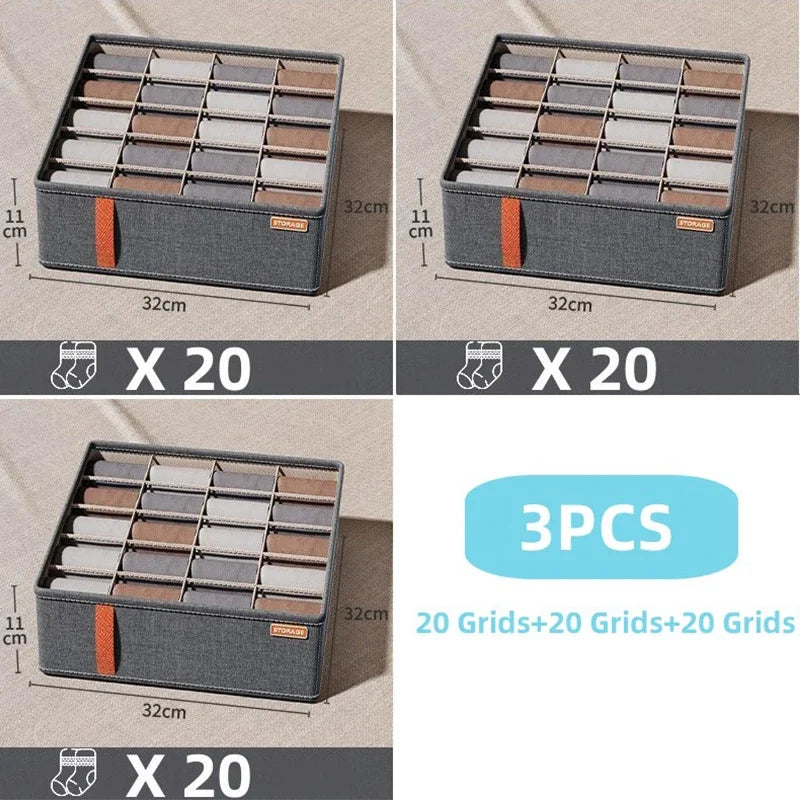 Socks Bra Clothing Storage Boxes Bedroom Wardrobe Clothes Organizer Cabinet Drawer Underwear Organizer Pants Socks Organizer