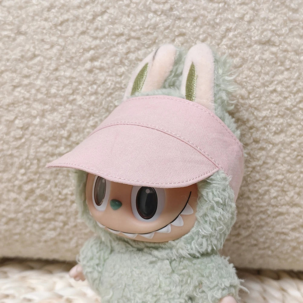 Labubu Ropa 3.0 Western Cowboy Jumpsuit with Hat Set for V1/V2 Labubu Outfit Cute Doll Clothes Accessories Trendy Gift