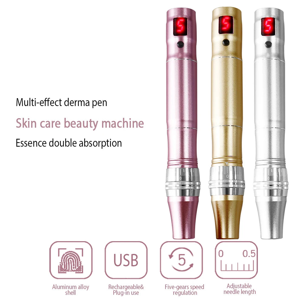 Professional High Frequency Beauty Instrument Skin Tightening Home Beauty Tools Wireless Rechargeable Multifunctional Skin Care