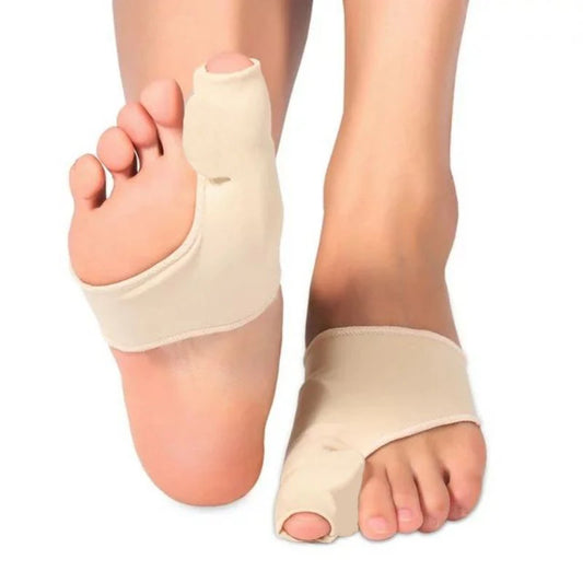 1pairs Toes Corrector Big Toe Separator Protector Bunion Sleeve Straighteners Bunion Corrector Regulator Sock Feet Care Tool