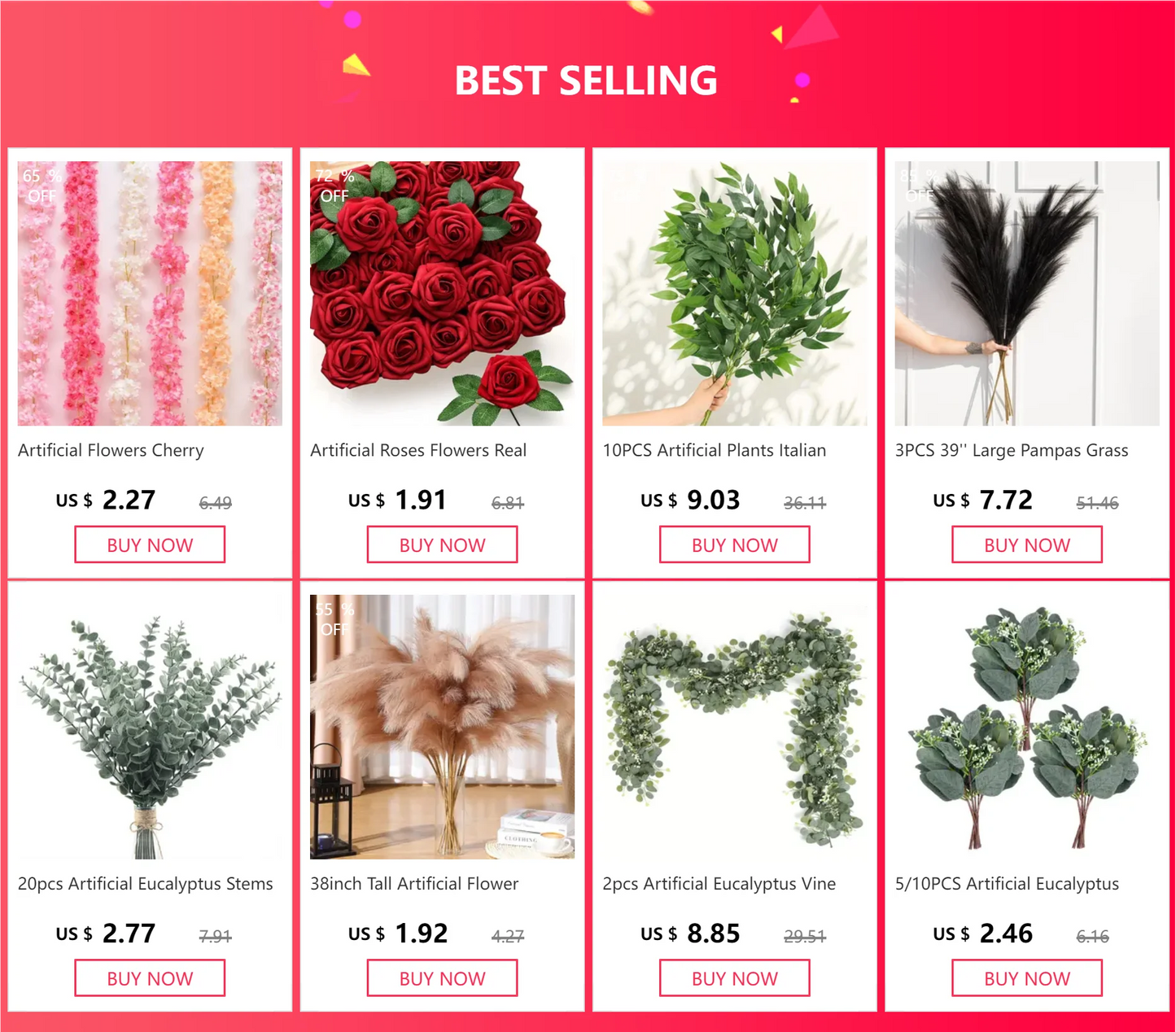 20pcs Artificial Eucalyptus Stems Leaves Green Eucalyptus Branches Fake Plants for Wedding Centerpieces Christmas Navidad Decor