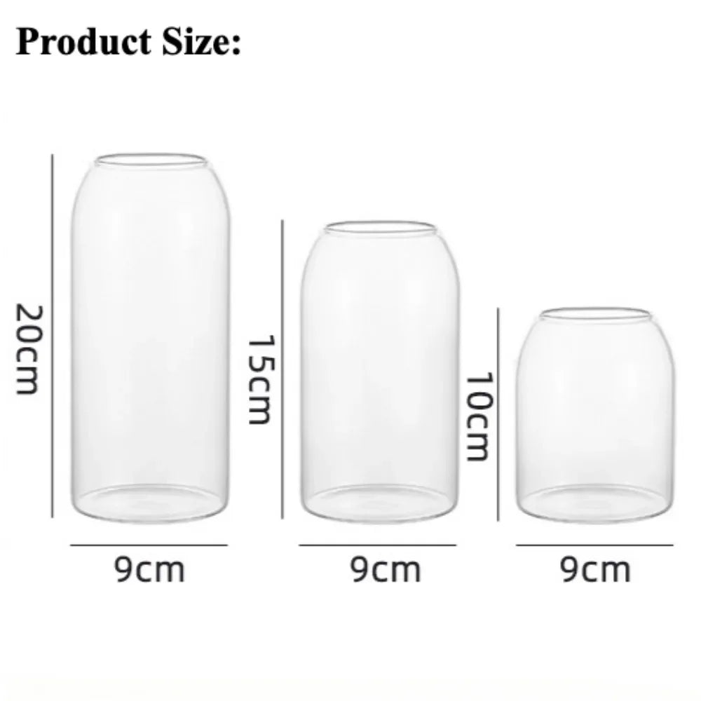 Creative Hydroponic Plant Glass Simple Modern Bottle Flower Vase for Centerpieces Desktop Home Dining Wedding Modern Wedding