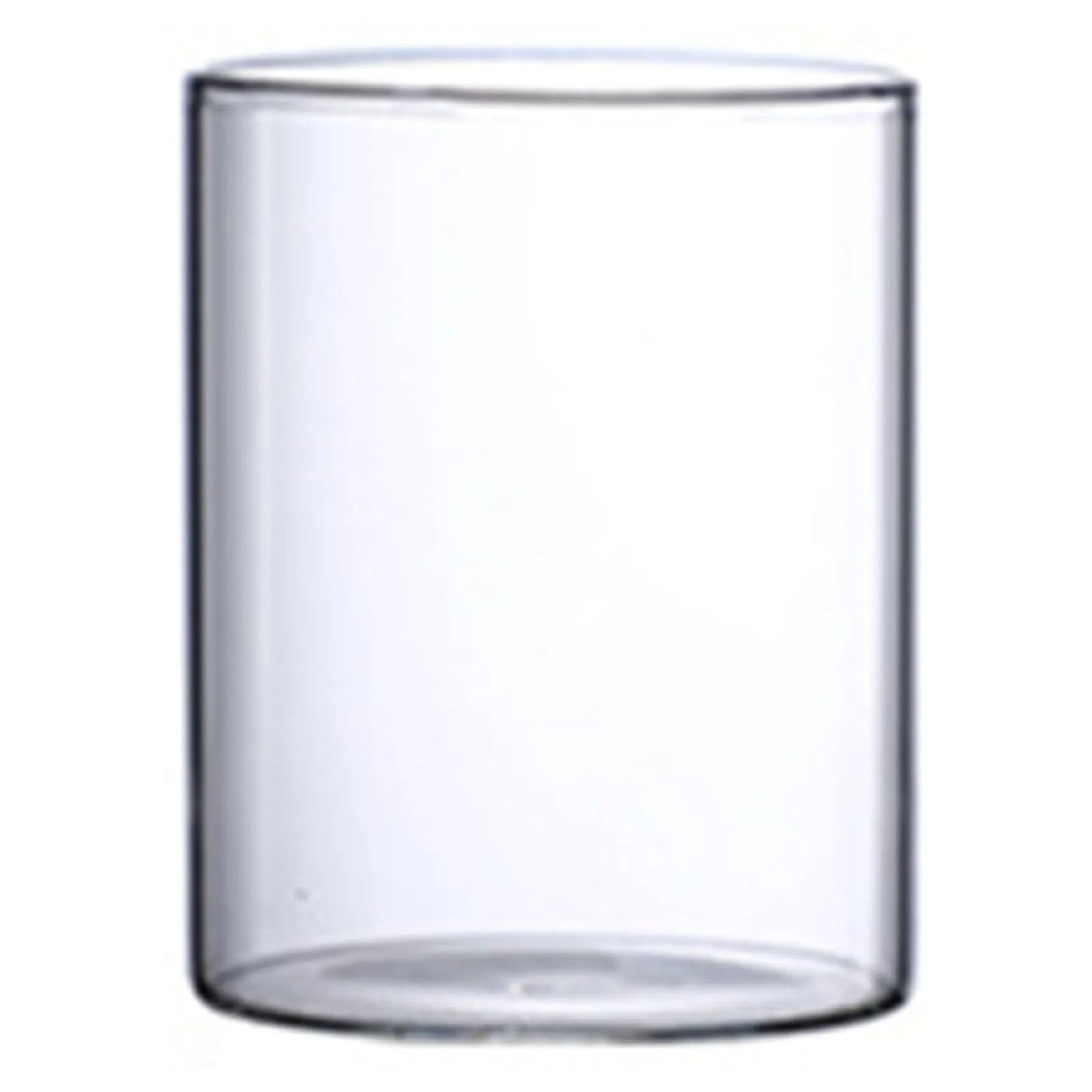 Simplism Glass Hydroponic Vase Modern Small Cylinder Flower Centerpiece Vases Use for Wedding Decor accesorios para jardin