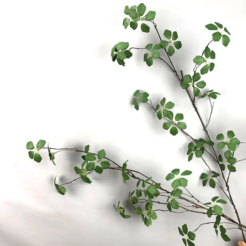 Indoor Green Plant Artificial Plant Vine for Home Wedding Living Room Decoration Birthday Party Simulated Tree Branches Table