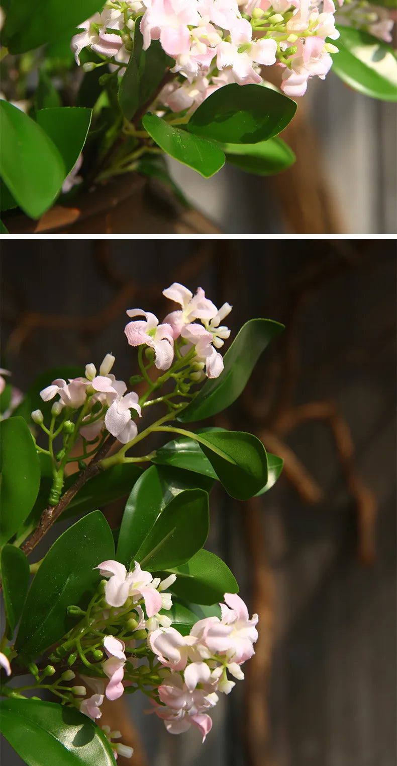 72cm Artificial Murraya Branch Flowers Fake Flowers Home Wedding Decoration Living Room Ornaments Flowers Home Decoration