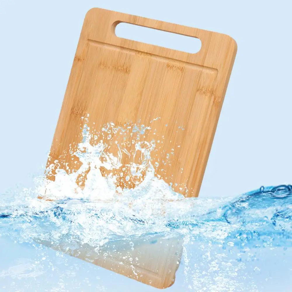 Bamboo Cutting Boards for Kitchen Household Thickened Double Sided Food Grade Portable Fruit Meat Chopping Kneading Dough Board