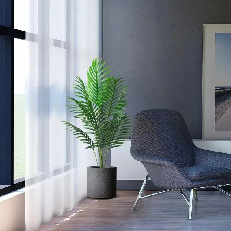 Large Artificial Plants Scattered Tail Palm Tree Plant Banana Leaves Home Garden Decoration Accessories Fake Plant Bonsai Tree