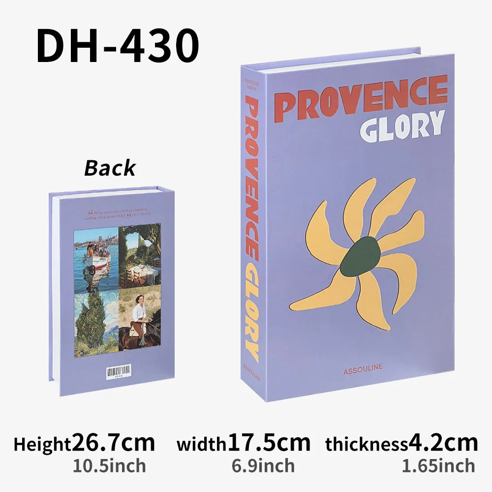 Decoration Home Fake Books Home Decor Coffee Table Fashion Book Model Hotel Room Luxury Fake Books Imitation Book Box Decoration