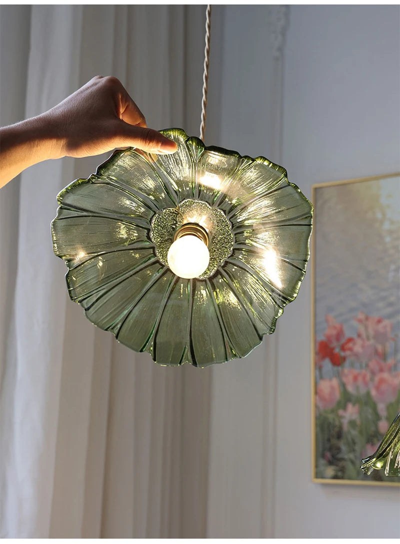 Dining Room Colorful Glass Pendant Light Kitchen Island Hanging Lighting Living Room Foyer Hall Ceiling Lamps Chandelier Bedroom