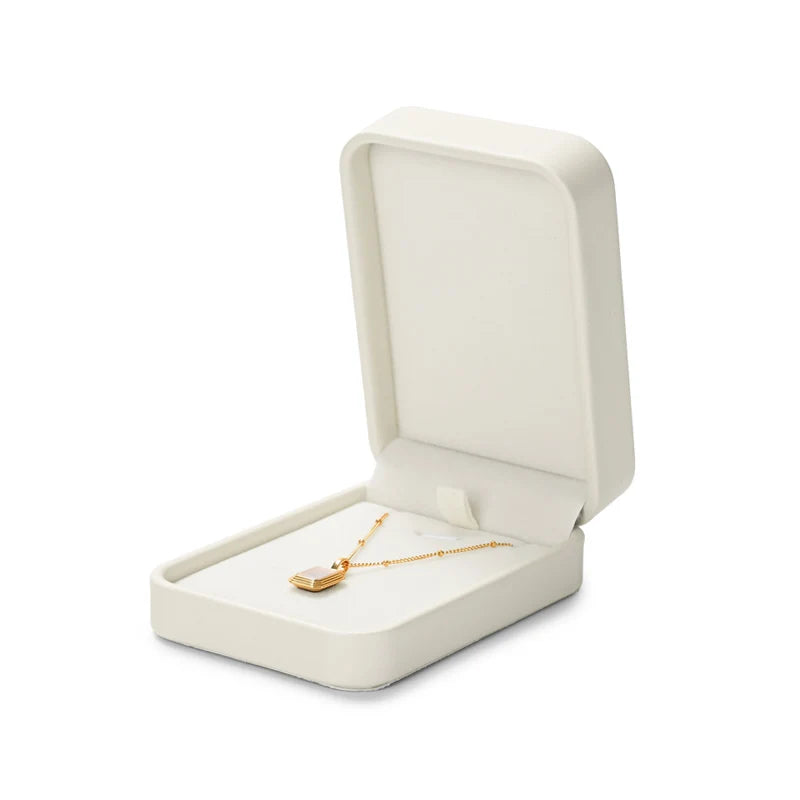 Oirlv Jewelry Box Jewelry Organizer Ring Earrings Necklace Pendant Bracelet Storage Box Packaging Box Gift Case for Wedding