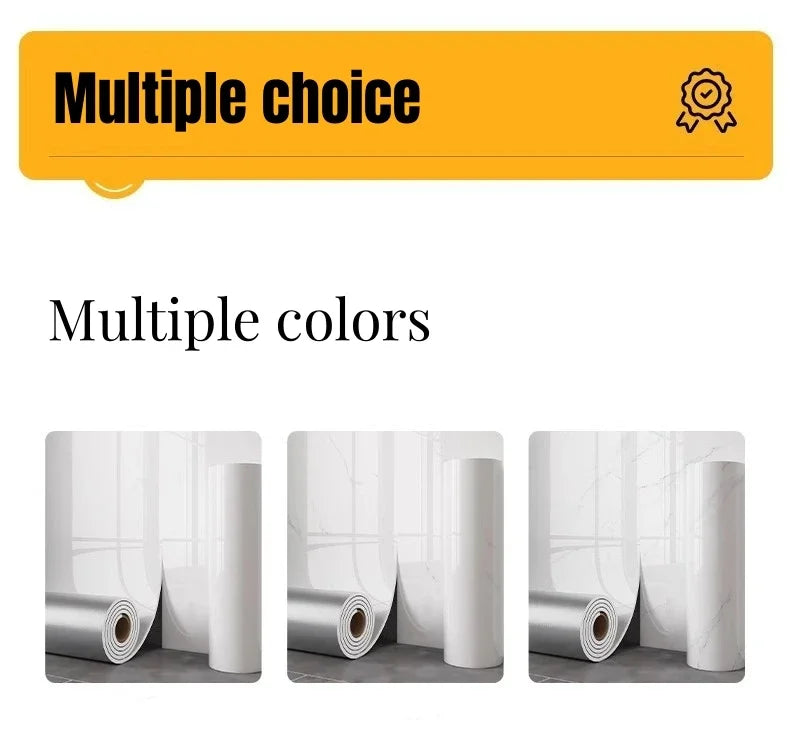 Thick Foam Marble Wall Stickers Peel and Stick Wallpaper Aluminum Foil Bottom Faux Tile Self Adhesive Wall Paper Home Decoration