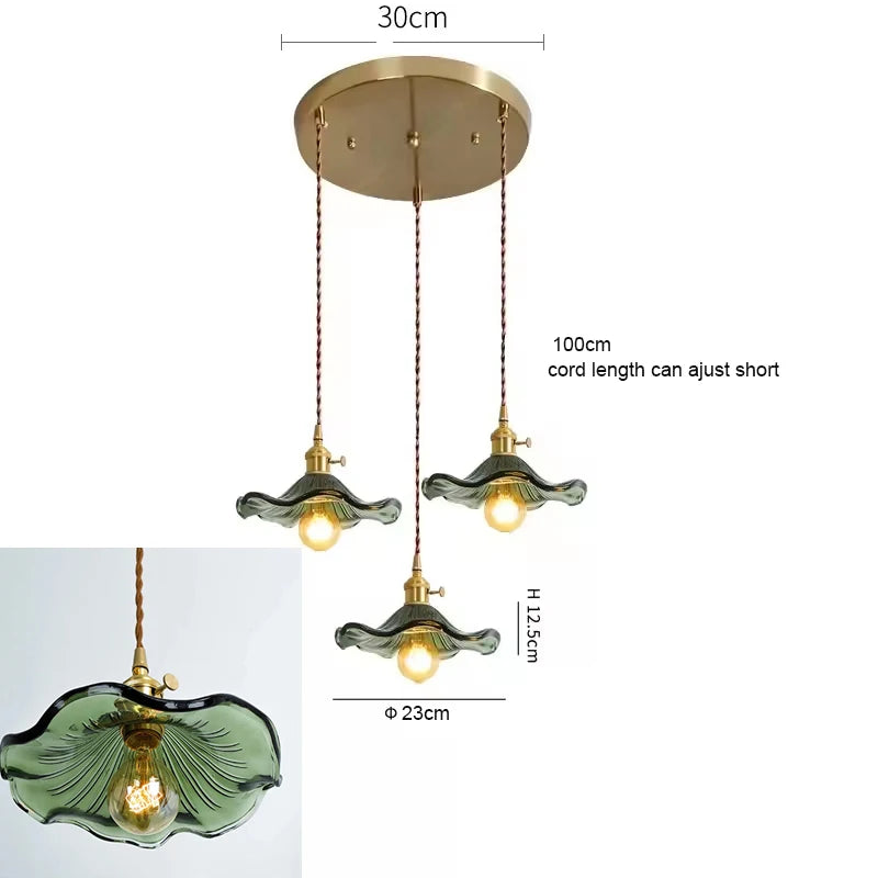 Dining Room Colorful Glass Pendant Light Kitchen Island Hanging Lighting Living Room Foyer Hall Ceiling Lamps Chandelier Bedroom