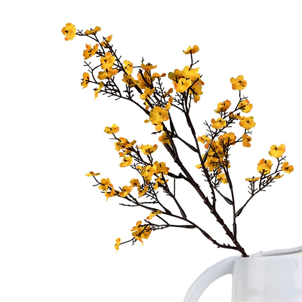 Artificial Plants Beautiful Blue BabysBreath Christmas Decor Fake Plastic Flowers for Home Wedding Bridal Festival Party Vase