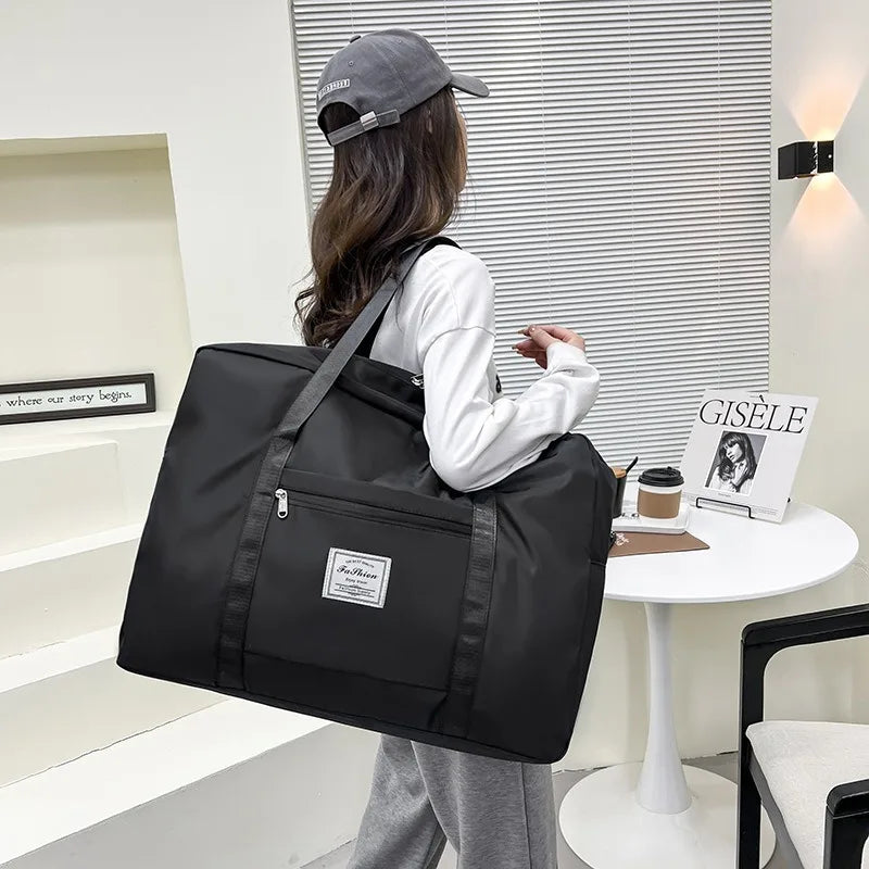 Travel Large Capacity Storage Bag Zipper Portable Sports Bag Versatile Gym Handbag Small, Medium, and Large
