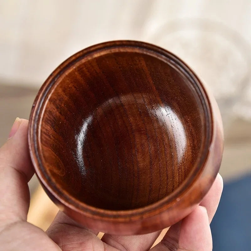 Wooden Seasoning Jar Salt Jar with Lid and Spoon Spice Pepper Seasoning Container Condiment Storage Bowl Household Kitchen Tool