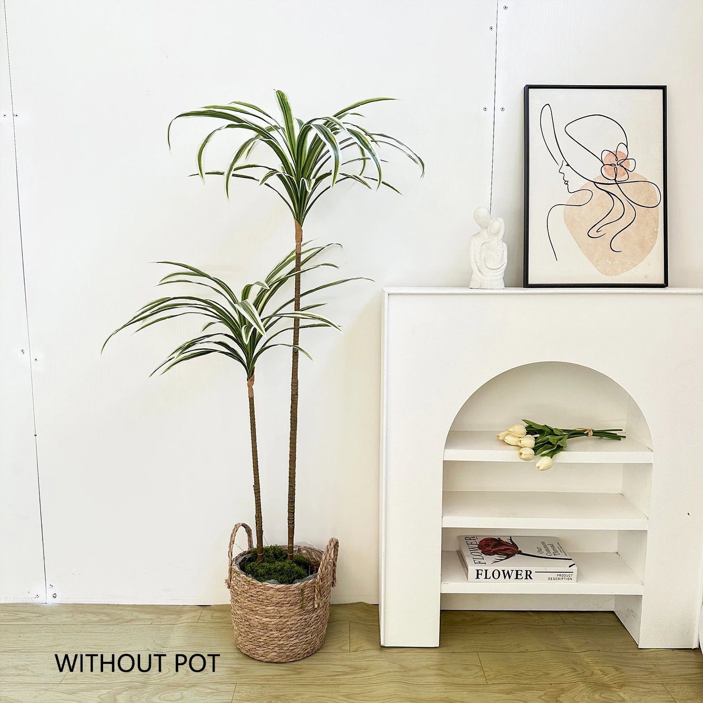 50-230CM New Artificial Dracaena Tree plant branch plastic outdoor indoor fake plant for home garden room wedding festival decor