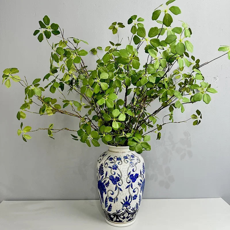 Indoor Green Plant Artificial Plant Vine for Home Wedding Living Room Decoration Birthday Party Simulated Tree Branches Table