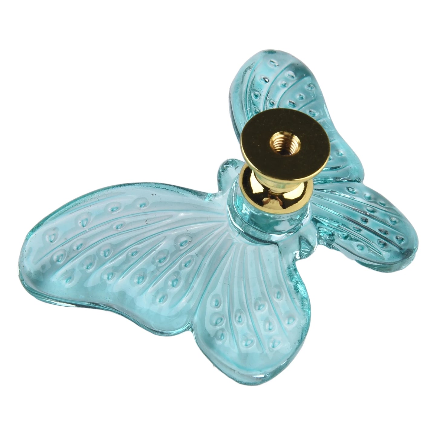 1pcs Butterfly Dresser Pulls Clear Drawer Knobs Cabinet Knobs Bathroom Door Knobs Cabinet Handle Knobs For Dresser Accessories