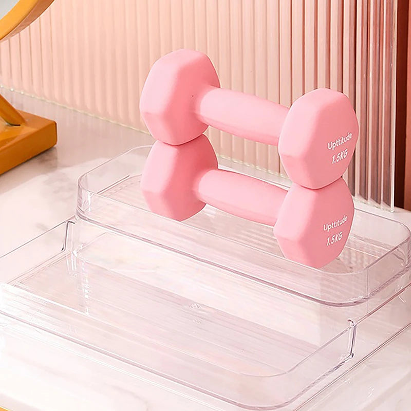 3 Tier Desktop Perfume Shelf PET Cosmetic Organizer Perfume Storage Rack Doll Display Stand Kitchen Seasoning Organizer