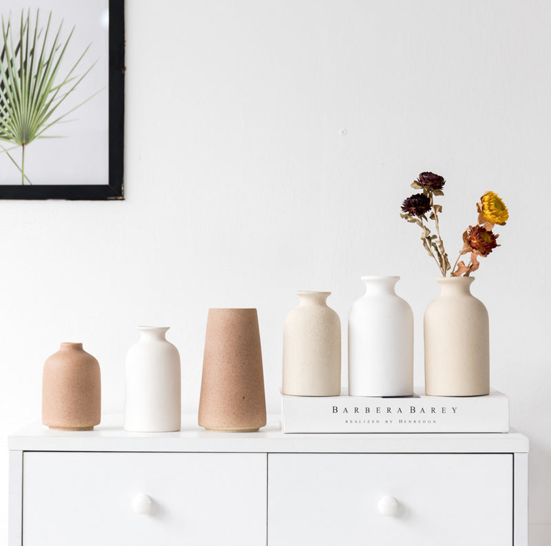 Simple Ceramic Vase Dining Table Decorations Wedding Decorations Nordic Home Living Room Decorations Vase