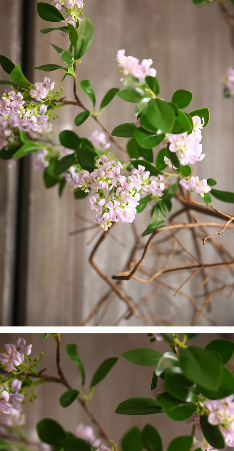 72cm Artificial Murraya Branch Flowers Fake Flowers Home Wedding Decoration Living Room Ornaments Flowers Home Decoration