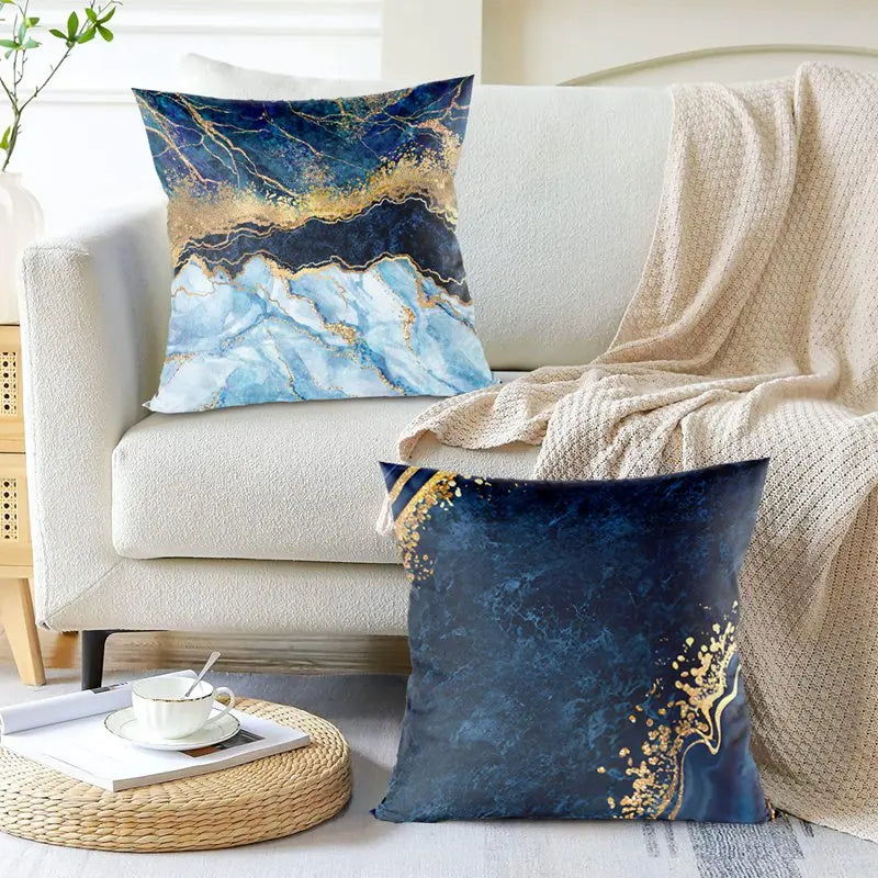 45x45cm Marble Pattern Cushion Cover Decorative Pillow Cover Sofa Cushion Pillow Cases Home Decoration 2024 Decor Pillowcase