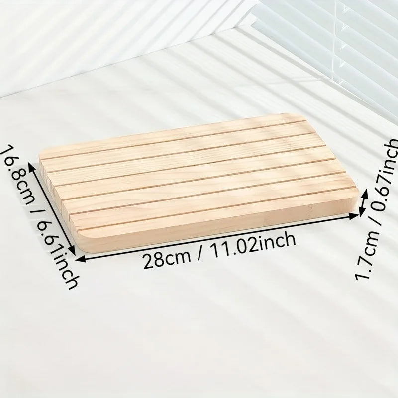 Solid wood card slot ring display plate necklace earrings jewelry display rack jewelry storage display props