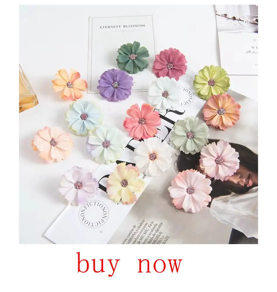 Naturally Dried Cotton Cheap Artificial Plants Floral Branch Vases Wedding Garden Party Decorations Fake Flowers Home Gift Decor
