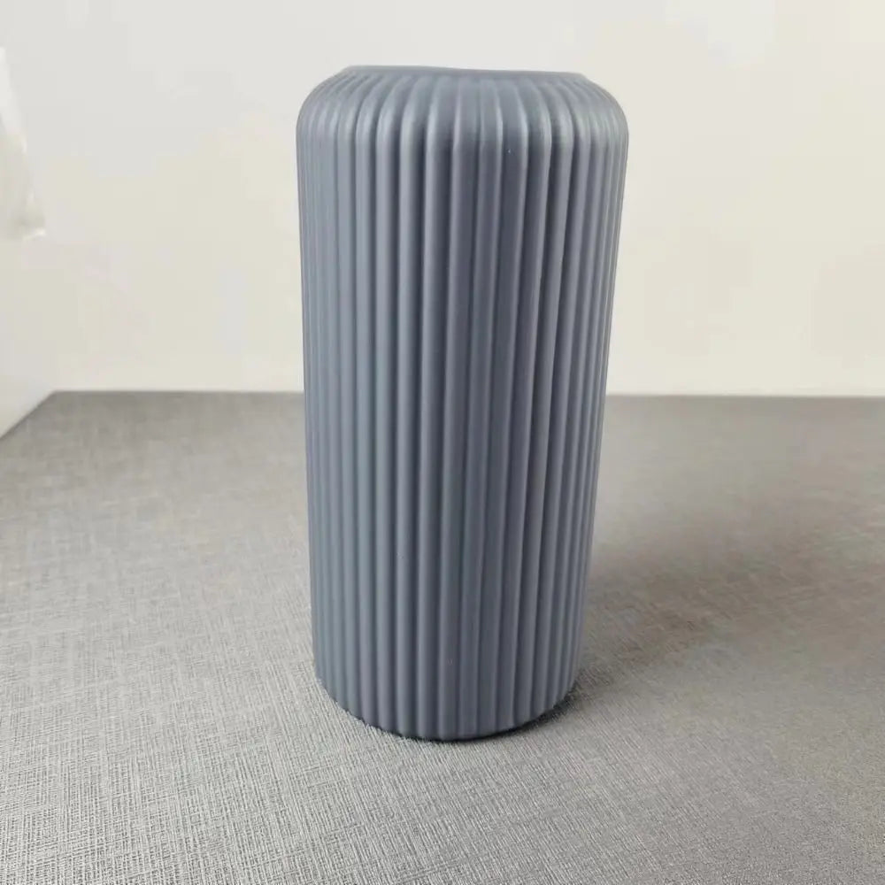 Creative Flower Art Hydroponic Vase Ornaments Light Capacity Vertical Nordic Vase Ornaments DIY Plastic Vase Living Room