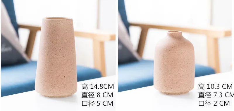 Simple Ceramic Vase Dining Table Decorations Wedding Decorations Nordic Home Living Room Decorations Vase