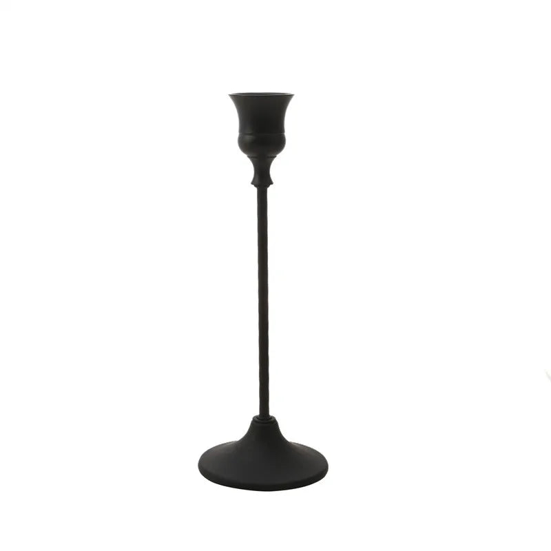 European style Metal Candle Holders Simple Golden Wedding Decoration Bar Party Living Room Decor Home Decor Candlestick