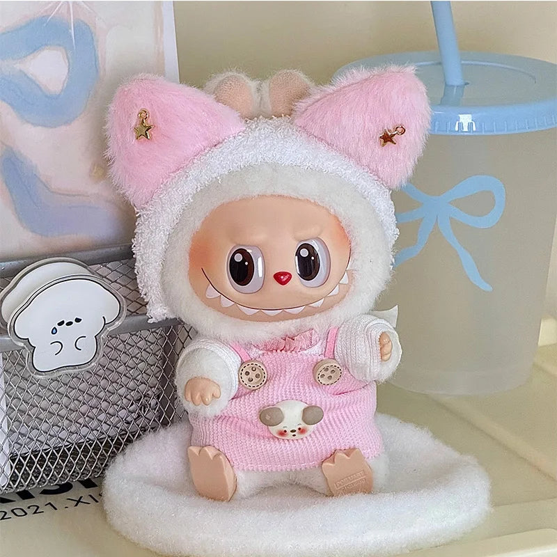Labbubu Dresses Original Labbubu Doll Clothes for Labubu Doll Ladbubu Luxury Clothes LBBFZ01