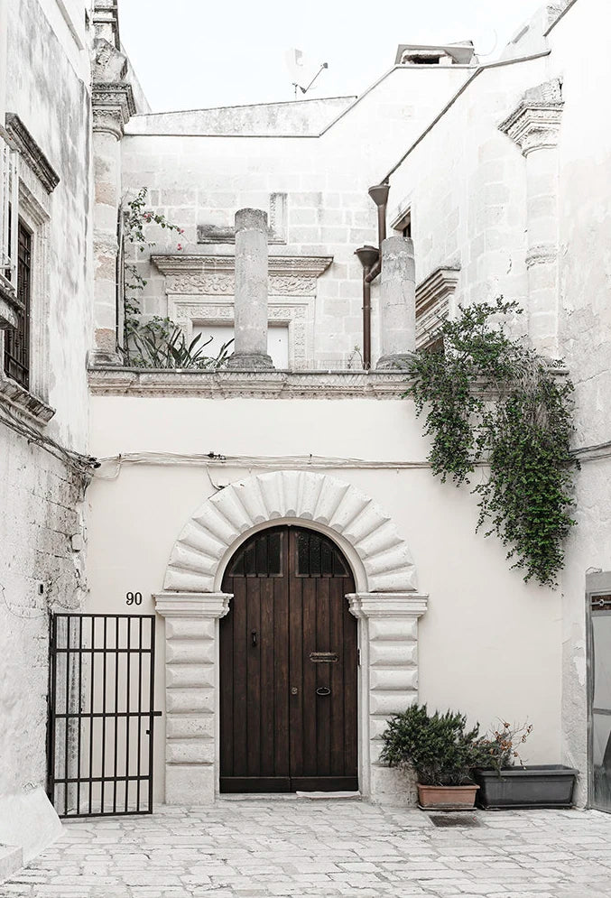 Scandinavian Minimalist Wall Art Italy Olive Tree Branches Leaves Architecture Canvas Painting Posters Prints Home Room Decor