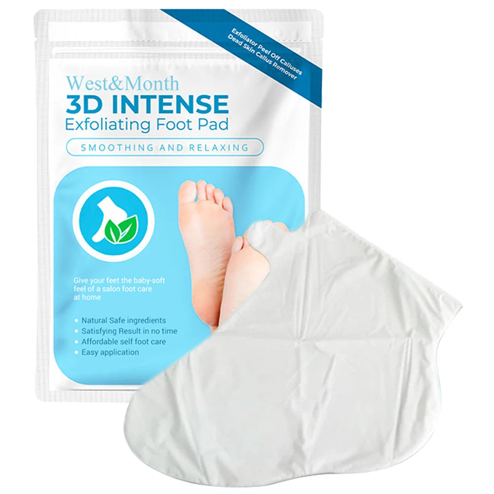 1 Pair Exfoliating Callus Booties Feet Care Foot Mask Sheet Pack Nourish Smooth Moisturizing Foot Spa Skin Care