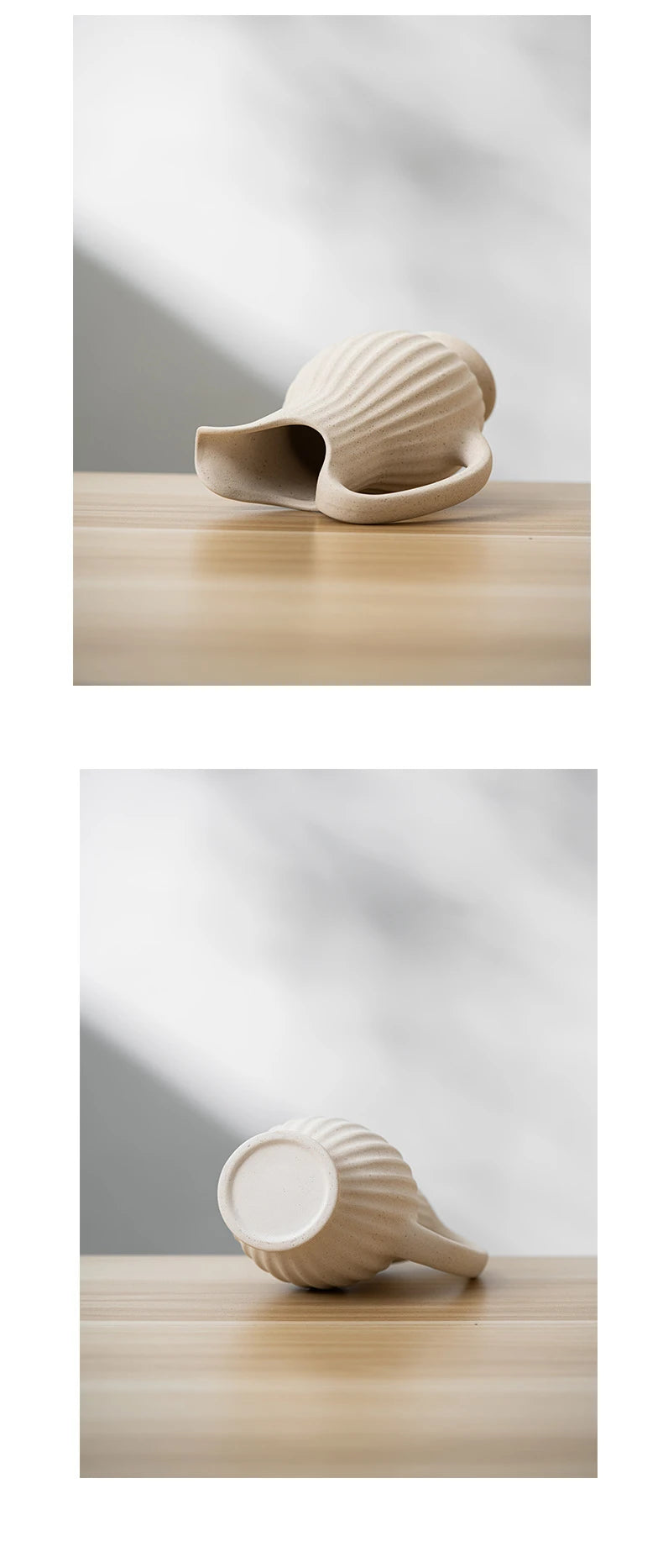 White Pot shaped Ceramic Vase Kettle Ceramic Vase Dual-use Irrigation And Watering European Minimalism