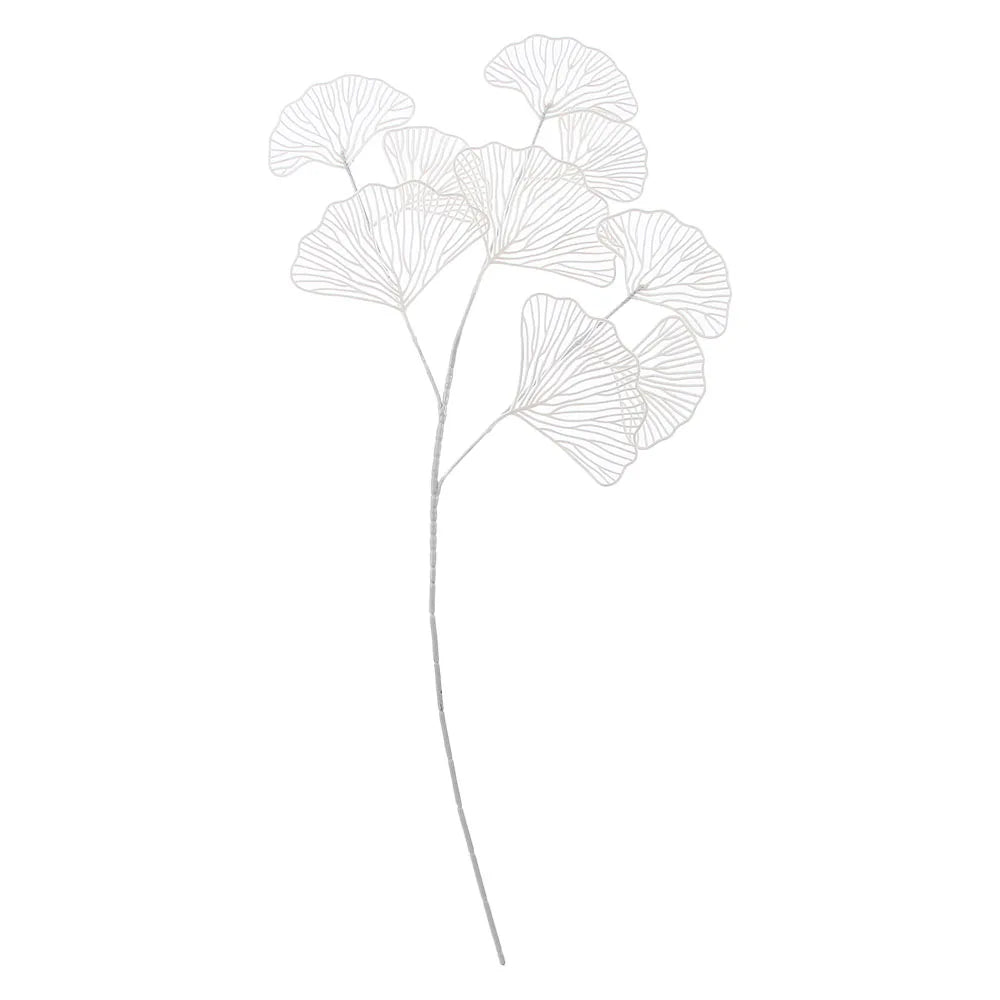 Fake Wedding Ginkgo Leaf Flowers Branch Artificial Ginkgo Leaves Home Shop Decor