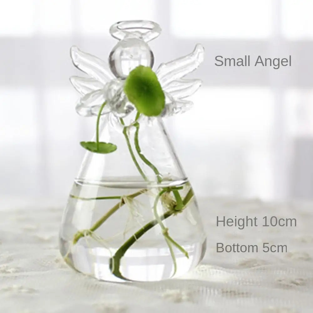 Transparent Glass Vase Hydroponic Container High Quality Flower Arrangement Living Room Decorations Ornamental Horticulture