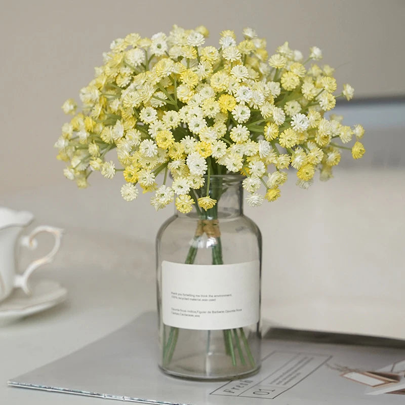 Artificial Gypsophila Flowers Wedding DIY Bouquet Decoration Arrangement Plastic Babysbreath Fake Flower Home Decor