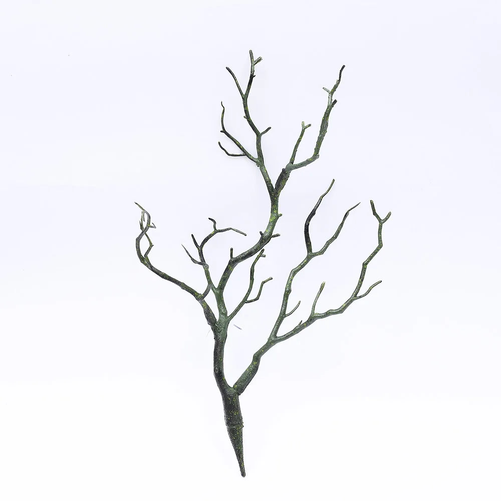 35CM Tree Branch Artificial Plants Plastic Antler Shaped Autumn and Winter Home Table Decor Fake Wedding Christmas Decoration