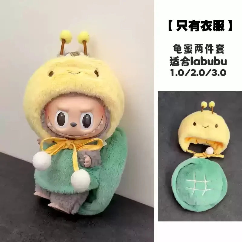 Labubu Clothes For Labubu Wacky Mart  Friend Shrimp Handmade Clothing Anime Peripheral Custom Accessories For Labubu V1 V3