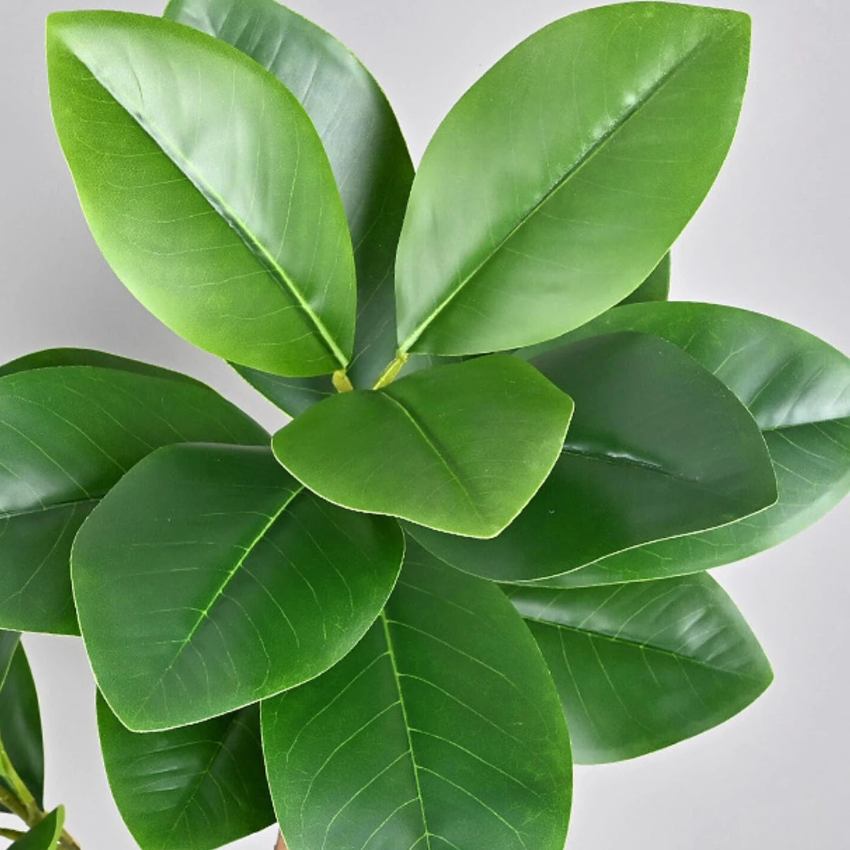 76-135cm  Artificial Plants Fake Bamboo Tree Branch Plastic Nandina Leaves Tall Green Landscape For Home Garden Decor