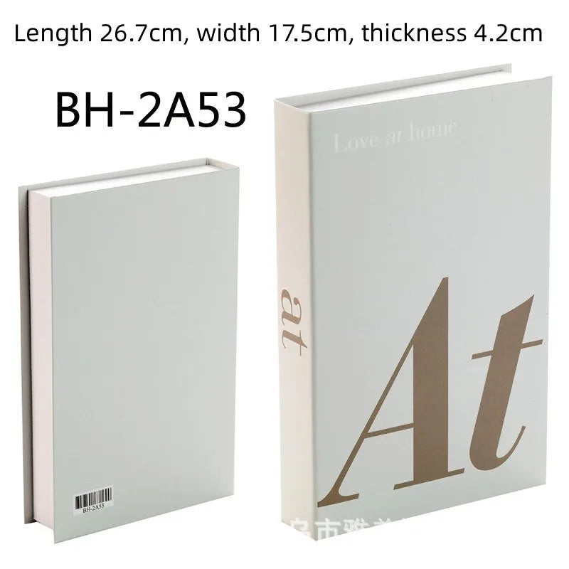 Luxury Fake Books Decoration Model Simulation Books Ornaments for Home DecorCoffee Table Living Room Fashion Photo Prop Books