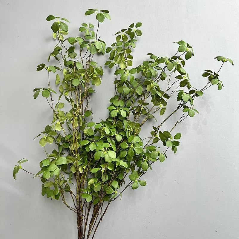 Indoor Green Plant Artificial Plant Vine for Home Wedding Living Room Decoration Birthday Party Simulated Tree Branches Table