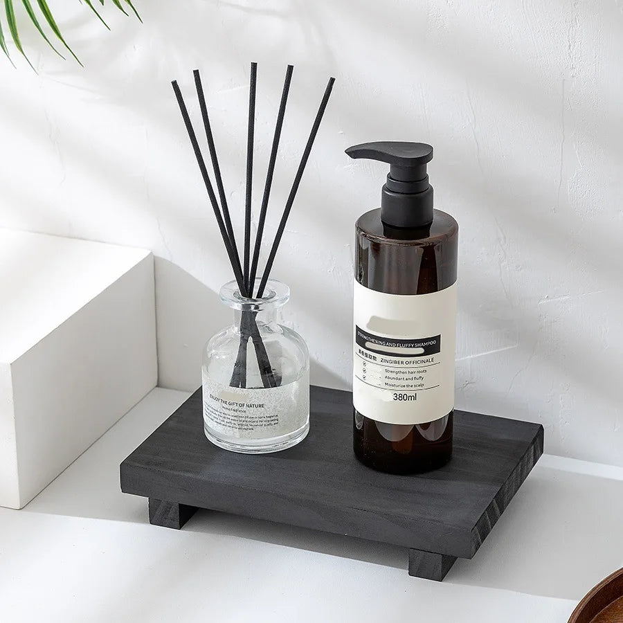 Wooden square tray, wooden products, bathroom tray, wooden storage board, decorative storage wooden frame, wooden board