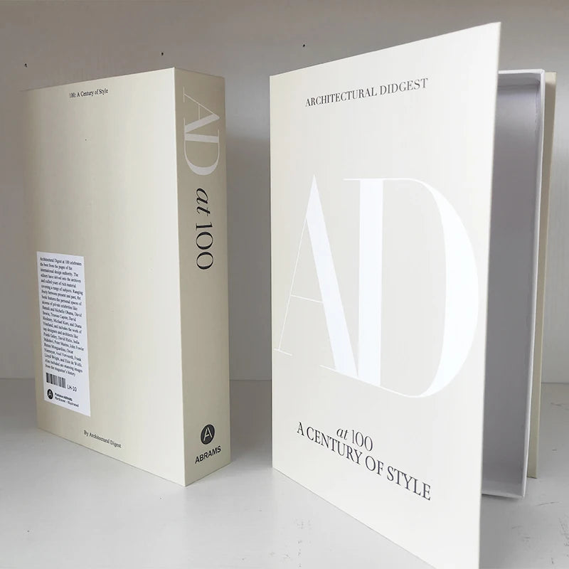 Decoration Home Fake Books Home Decor Coffee Table Fashion Book Model Hotel Room Luxury Fake Books Imitation Book Box Decoration