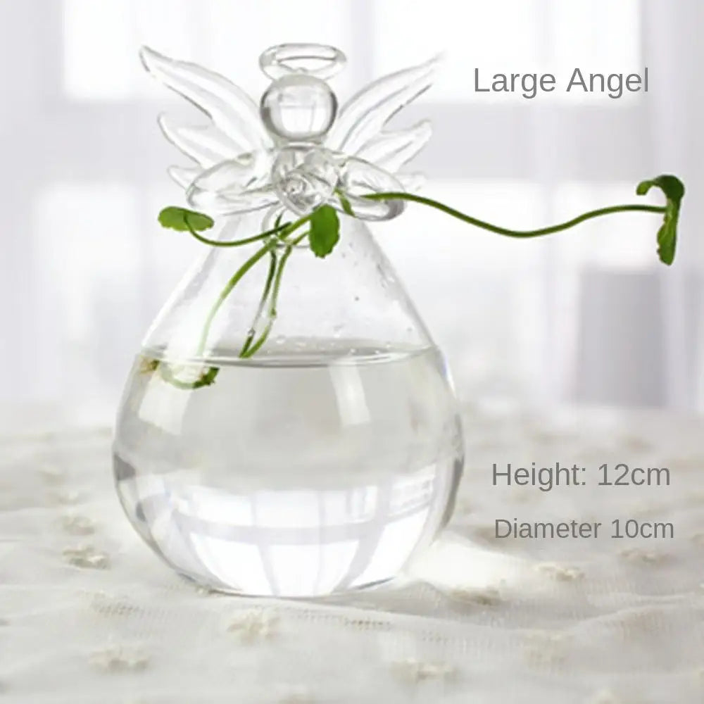 Transparent Glass Vase Hydroponic Container High Quality Flower Arrangement Living Room Decorations Ornamental Horticulture