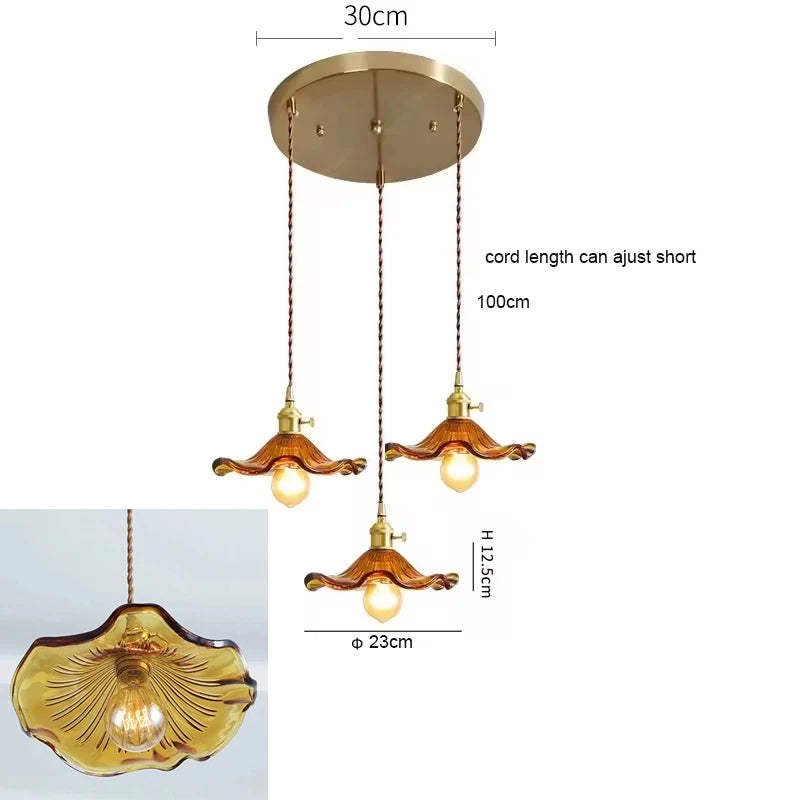 Dining Room Colorful Glass Pendant Light Kitchen Island Hanging Lighting Living Room Foyer Hall Ceiling Lamps Chandelier Bedroom
