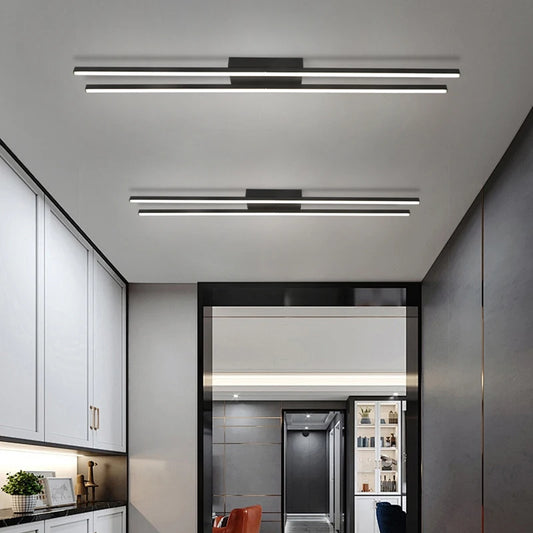 Modern Ceiling Lamp for Living Room Home Decor Lighting Bedroom  LED Ceiling Chandelier Light Restaurant 3-color Variable Light