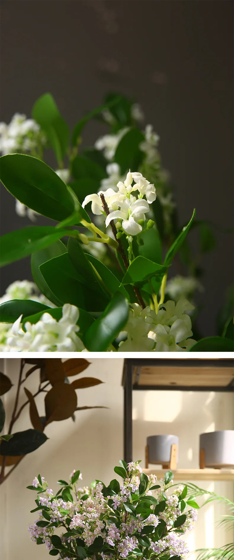 72cm Artificial Murraya Branch Flowers Fake Flowers Home Wedding Decoration Living Room Ornaments Flowers Home Decoration
