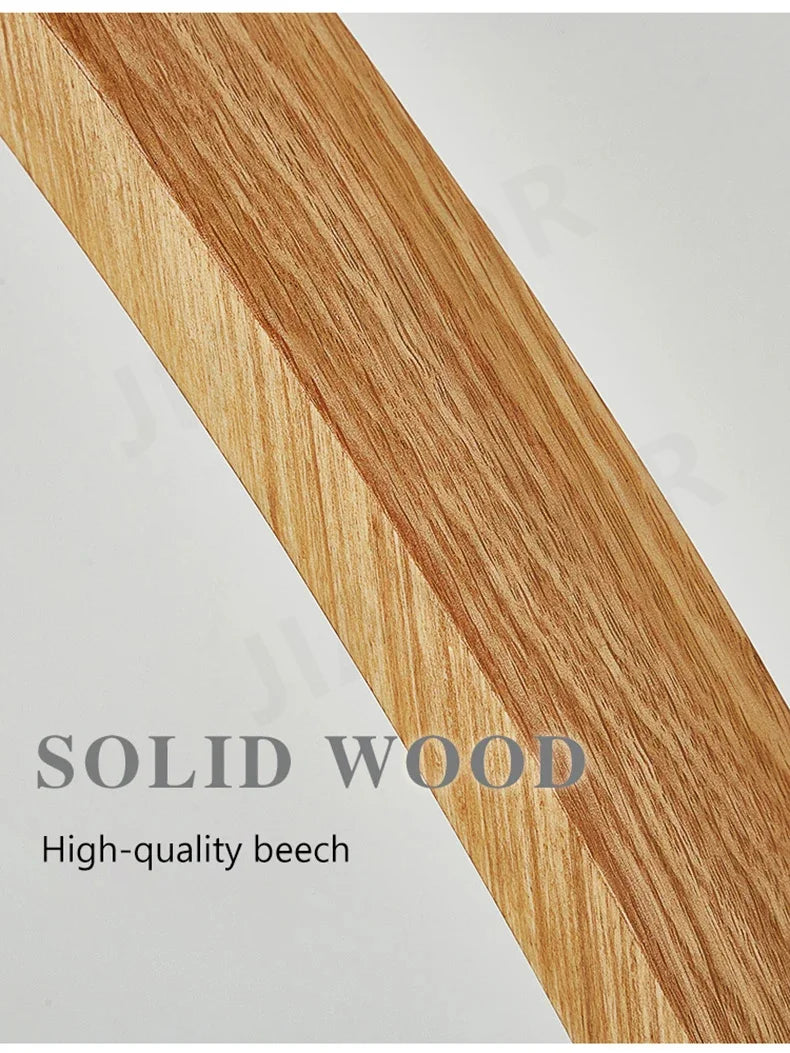 Room Decoration Floor Lamp Atmosphere Living Room High-End Feeling Bedroom Study Pleated Solid Wood Antique Standing Table Lamp